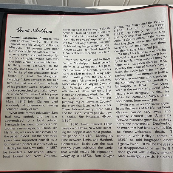 Mark Twain - Humor - Picture 7 of 8